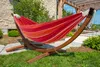 VIVERE Hängematte aus Baumwolle mit Gestell aus Holz 260 cm Produktbild-Vorschau 2