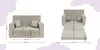 Flumi Sofa dziecięca rozkładana piankowa z funkcją spania - Podgląd zdjęcia produktu 2