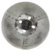 Industrialna lampa stołowa, srebrna, okrągła, 58x18x90 cm, Podgląd zdjęcia produktu 4