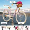 Milord Komfort Fahrrad Mit Weidenkorb Damenfahrrad, 28 Produktbild-Vorschau 2