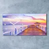 Wanduhr aus Glas – 60x30 cm - Glasbild - Glasuhr - Produktbild-Vorschau 2