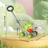 Seifenblasenmaschine Dinosaurier 2in1 Lauflernwagen, LED Produktbild-Vorschau 2