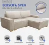 MEBLE LUX Ecksofa SVEN, Schlafsofa L-Form mit Produktbild-Vorschau 3