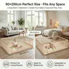 AIORBER Baby Laufgitter 90x200 cm, Modulares Schutzgitter Produktbild-Vorschau 2