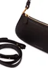 Elegante Damenhandtasche Schwarz mit Abnehmbaren Riemen & Produktbild-Vorschau 5