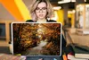 MuchoWow® Laptop Aufkleber Sticker Cover Herbstwald - Weg - Produktbild-Vorschau 5