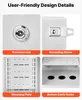SucceBuy Custodia elettrica impermeabile IP65, quadro Anteprima dell’immagine prodotto 6