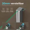 doporro 70x120x140cm Design-Duschwand für Badewanne Produktbild-Vorschau 6