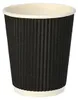 Papstar 86266, 200 ml, Karton, Schwarz, 8 cm, 90 mm Produktbild-Vorschau 1