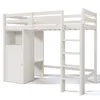 Etagenbett Kinderbett Hochbett mit Kleiderschrank und Produktbild-Vorschau 8