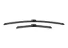 Two black windshield wipers are shown against a white background. Anteprima dell’immagine prodotto