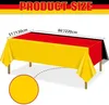 Deutsche Tischdecke, 10 Stück schwarz-rot-gelbe Tischdecken Produktbild-Vorschau 2