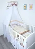 Primawela Baby Bettset - 6 teiliges Set mit Chiffon Himmel Produktbild-Vorschau 1