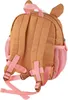 The back view of a child's backpack with pony ears. Anteprima dell’immagine prodotto