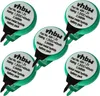 vhbw 5x NiMH Ersatz Knopfzellen-Akku Typ 1/V40H 2-Pins Produktbild-Vorschau 1