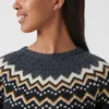 Sweter damski Fjallraven Ovik Knit Sweater - granatowy, Podgląd zdjęcia produktu 6