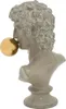 Clayre & Eef Büste Mann 21x16x34 cm Grau Polyresin Produktbild-Vorschau 2