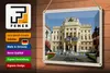 Blechschild Reise 30x20cm Bratislava Slowakei Slowakisches Produktbild-Vorschau 3