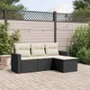 The Living Store 4-tlg. Garten-Sofagarnitur mit Kissen Produktbild-Vorschau 2