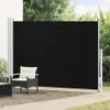 Vidaxl Garden Bildschirm Erweiterbar 200x300 cm Schwarz Voir les images du produit 2