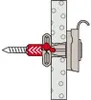 Fischer 45490 2 pc(s) Kit de vis et d'ancrage Voir les images du produit 18