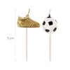 Kerzen für Kuchen Fußball und Fußball 6pcs - Dekora Produktbild-Vorschau 11