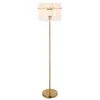 Globo Lighting Stehleuchte Metall goldfarben matt, 1x E27 Produktbild-Vorschau 2