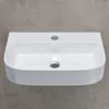 doporro Waschbecken  Gäste-WC weiß Aufsatzwaschbecken Produktbild-Vorschau 3