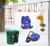 Park Linowy Przenośny 15M Tor Przeszkód Ninja Dla Dzieci Podgląd zdjęcia produktu 3
