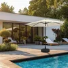 Składany parasol ogrodowy balkonowy regulowany 210 cm Podgląd zdjęcia produktu 5