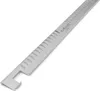A close-up, angled shot of a silver metal grill accessory against a white background. Anteprima dell’immagine prodotto