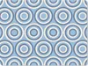 MuchoWow® Mauspad Mousepad Kreis - Blau - Muster 40x30 cm - Produktbild-Vorschau 1