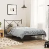 VidaXL 376497, Czarny, 105 cm, 2,07 m, 90,5 cm, 1000 x 2000 Podgląd zdjęcia produktu 2