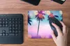 MuchoWow® Mauspad Mousepad Sommer - Palmen - Himmel - Rosa Produktbild-Vorschau 4
