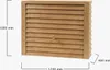 Cuve décorative WOODY - 350 L - bois clair Voir les images du produit 3