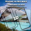2 balení Apple iPhone 14 Pro Max - Tvrzené sklo 9H - Vysoce Náhled obrázku produktu 4