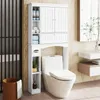 COSTWAY Armoire de toilette avec 3 portes & étagères Voir les images du produit 8