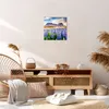 Bild auf Leinwand - Leinwandbild - Berge Wiese Blumen - Produktbild-Vorschau 7