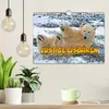 Lustige Eisbären (Wandkalender 2027 DIN A4 quer), CALVENDO Produktbild-Vorschau 3