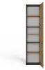 Topeshop S43 ANTRACYT/ARTISAN, 6 Regale, Partikelbord, Produktbild-Vorschau 16