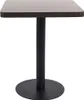 vidaXL Bistro stôl tmavohnedý 60x60 cm MDF Náhľad obrázku produktu 1