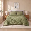 Sleep Comfy Deluxe 2-in-1 Sommer Bettdecke 200x220 cm Khaki Produktbild-Vorschau 1