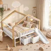 Halfhoogslaper 120x200 cm, kinderbed in de vorm van een Productafbeelding-voorbeeld 5