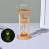INF Mini Leuchtende Sanduhr - 1 Minute Orange Sandtimer mit Produktbild-Vorschau 1