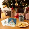 3D-Weihnachtskarten, 6 Pop-up-Weihnachtskarten mit Produktbild-Vorschau 3