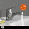 eisl SPEED Waschtischarmatur mit Zugstange, Wasserhahn Bad Produktbild-Vorschau 7
