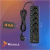 Reagle Ciabatta elettrica 3m 5 prese & 3 USB (1x USB-C), Anteprima dell’immagine prodotto 8