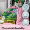 Bibi und Tina Bettwäsche für Mädchen 135x200 80x80 cm Rosa Produktbild-Vorschau 4