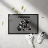 Gewichthebär Bären Fußmatte - Fitnessstudio Geschenkidee Produktbild-Vorschau 3