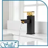 Cubo S-1022Bg Schwarz/Gold Waschtischarmatur Produktbild-Vorschau 9